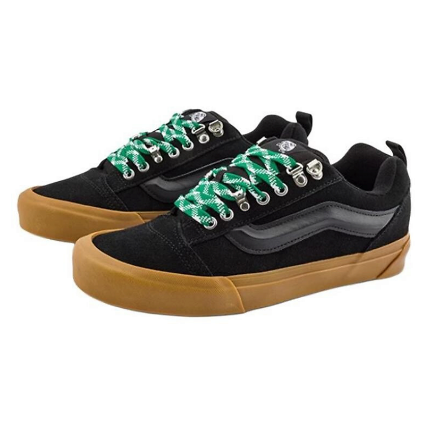 VANS Кроссовки Knu Skool Anti-Slip Wear-Resistant Low-Top Skateboard Shoes Black – фото 3