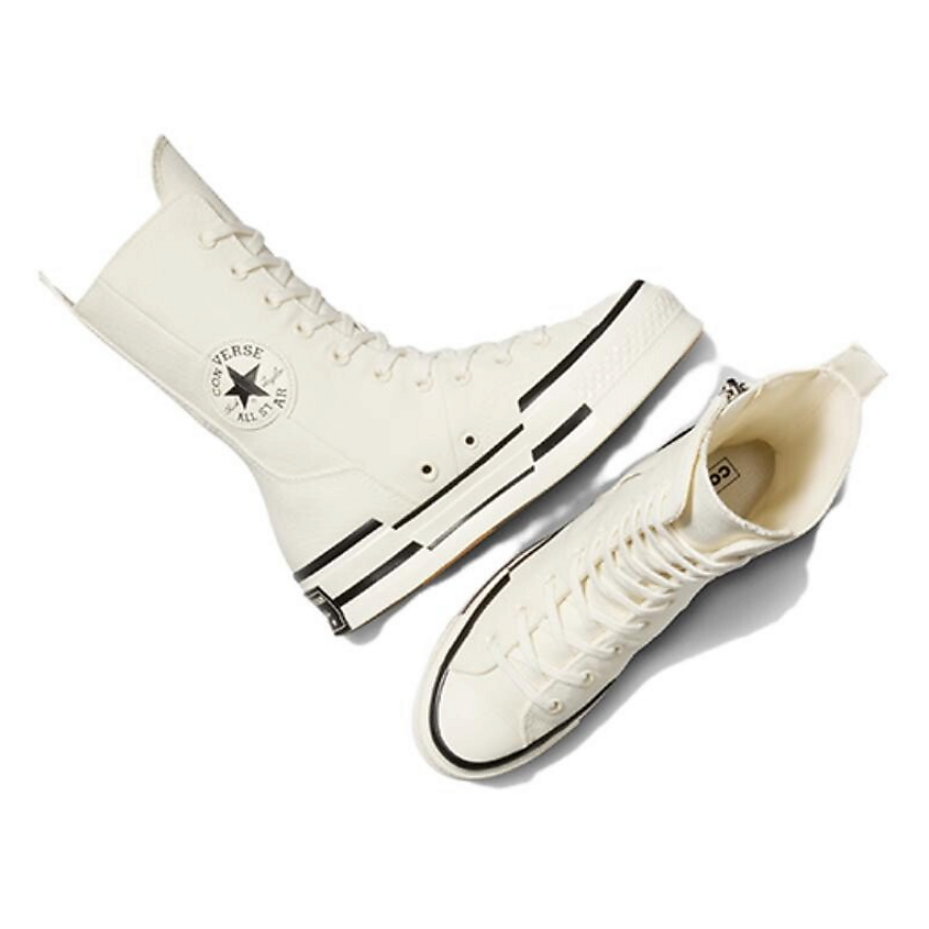 CONVERSE Кроссовки Chuck 70 Plus X High Egret Black Womens – фото 5