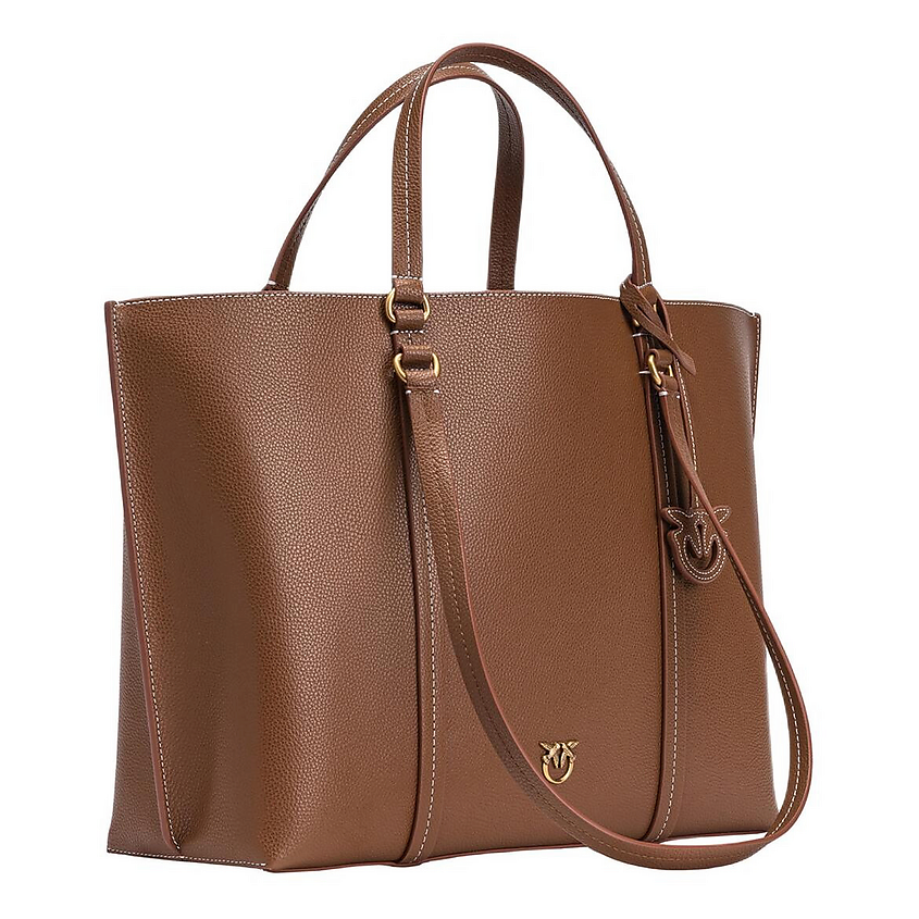 PINKO Сумка Cow Leather Tote Bag Shopping Bag Handbag – фото 2