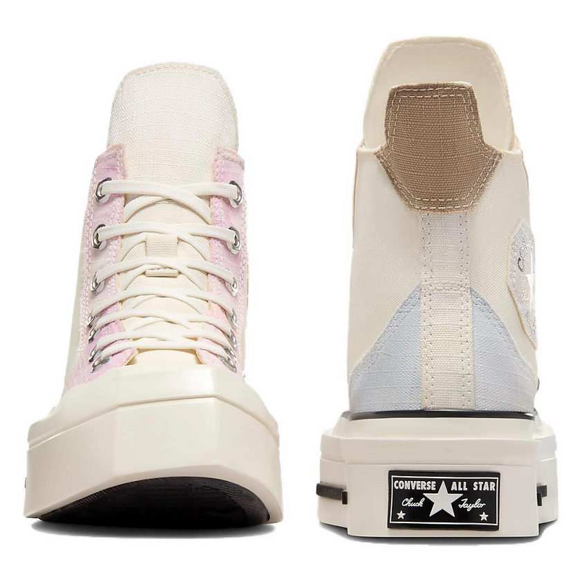 CONVERSE Кроссовки Chuck 70 De Luxe Squared High Stardust Lilac Egret – фото 4