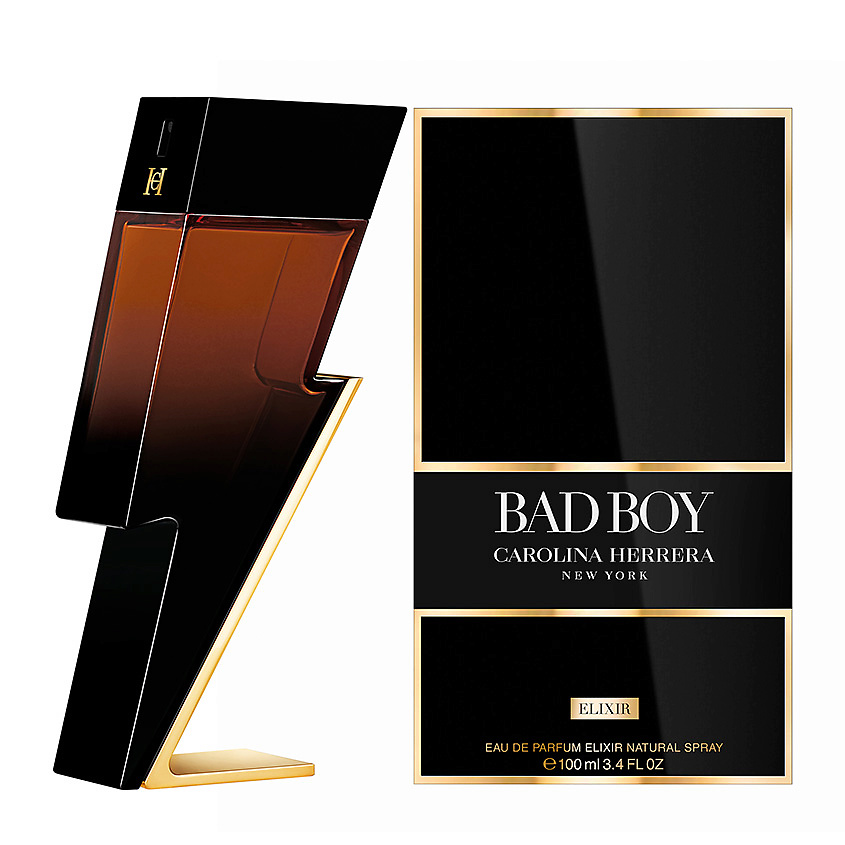 CAROLINA HERRERA Bad Boy Elixir, Парфюмерная вода, спрей 100 мл – фото 2