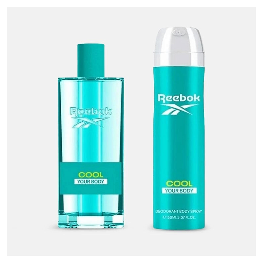 REEBOK Набор Cool Your Body For Her: Туалетная вода + Дезодорант-спрей – фото 3