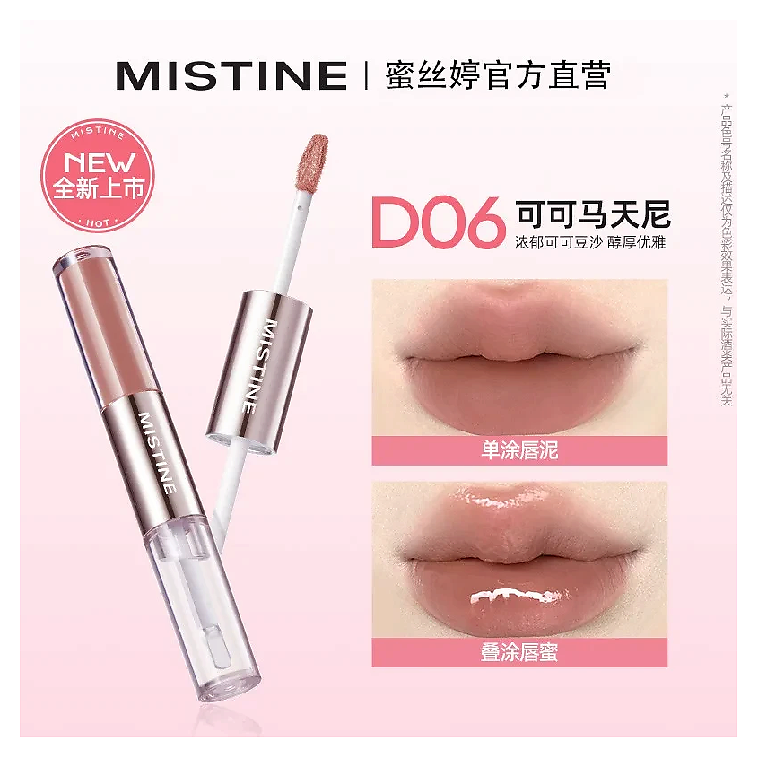 MISTINE Набор двухсторонних тинтов для губ Tipsy в подарочной коробке – фото 5