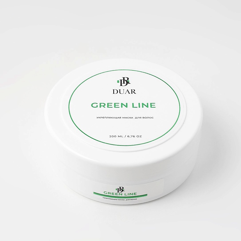 DUAR Укрепляющая маска для ослабленных и поврежденных волос Green Line – фото 3