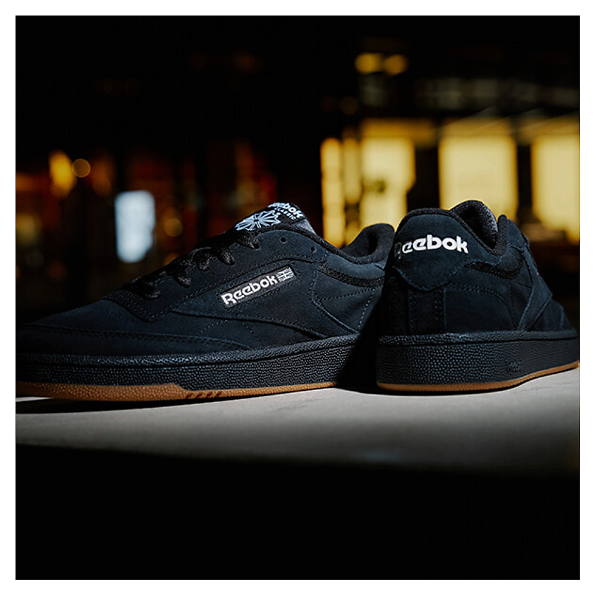 REEBOK Кроссовки для треккинга Club C 85 Suede, цвет: Черный, размер: 40 – фото 5
