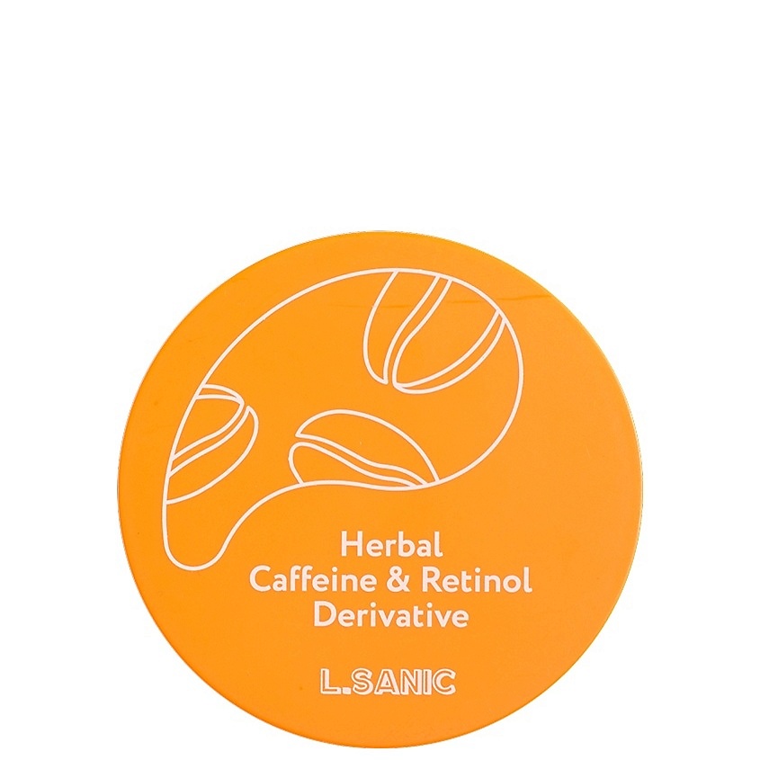 LSANIC Гидрогелевые патчи с кофеином и производным ретинола Herbal Caffeine & Retinol Derivative Hydrogel Eye Patches – фото 2