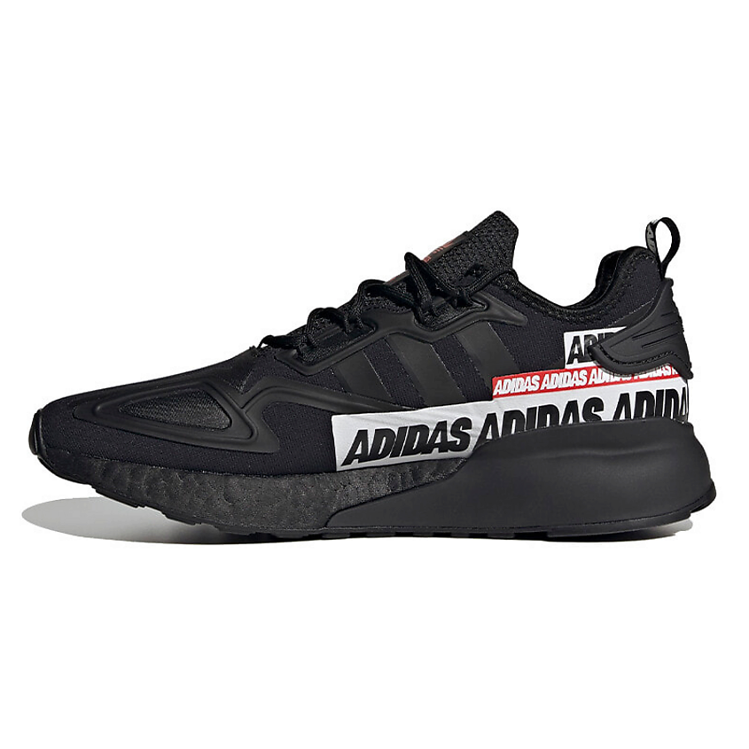 ADIDAS ORIGINAL Кроссовки Zx 2K Boost Bold Logo Graphic Black, цвет: Мультиколор, размер: 37⅓ – фото 1