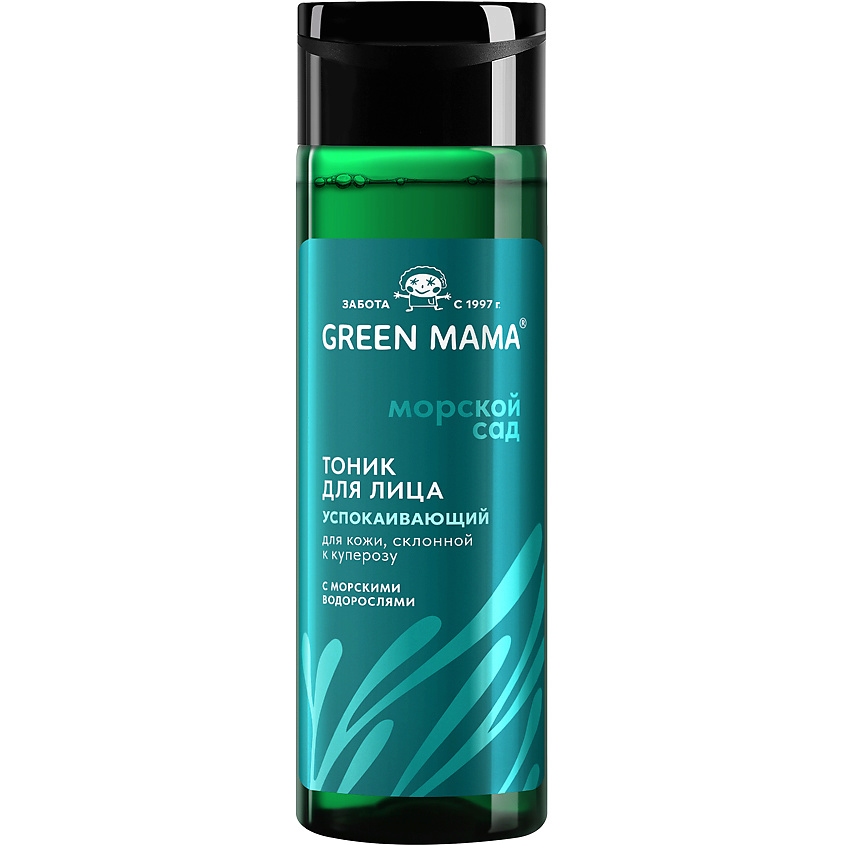 GREEN MAMA Успокаивающий тоник для кожи лица склонной к появлению неэстетичной красноты Natural Skin Care – фото 1