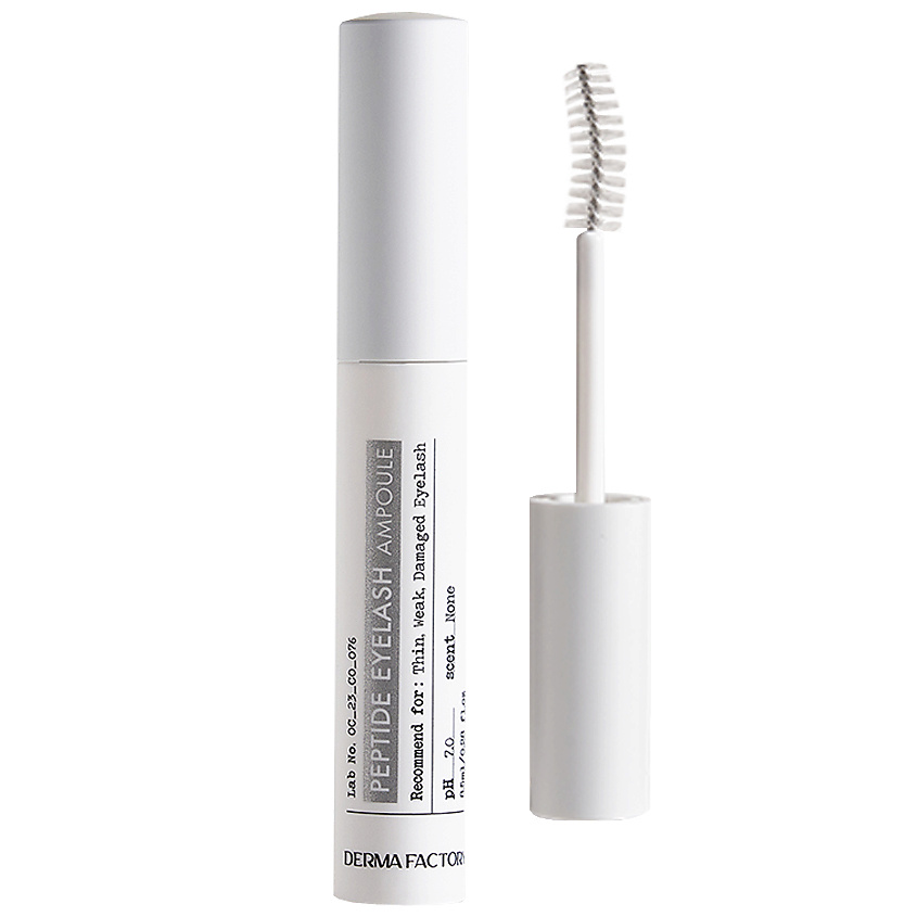 DERMA FACTORY Сыворотка для роста бровей и ресниц с пептидами Peptide eyelash ampoule – фото 1