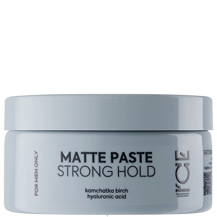 ICE BY NATURA SIBERICA Матовая паста для укладки волос Matte Paste – фото 1