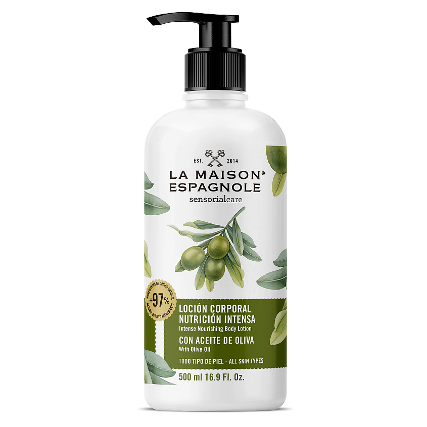 LA MAISON ESPAGNOLE Лосьон для тела питательный "Олива" Sensorialcare Intense Nourishing Body Lotion – фото 1