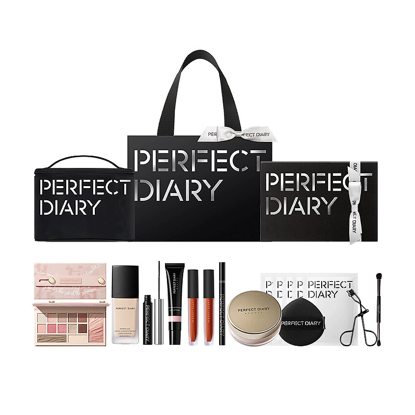 PERFECT DIARY Набор Makeup Sets Women's Popular Full Set Full Set Makeup 18 Pc – фото 1