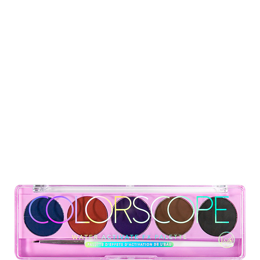 J. CAT BEAUTY Палетка теней для век активируемая водой COLORSCOPE – фото 1