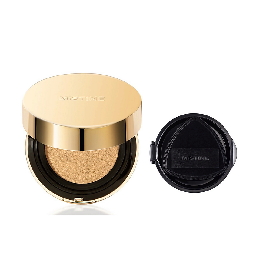 MISTINE Тональный кушон Soft Velvet Fog Air Cushion + Рефилл – фото 1