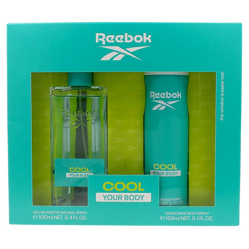 REEBOK Набор Cool Your Body For Her: Туалетная вода + Дезодорант-спрей – фото 1