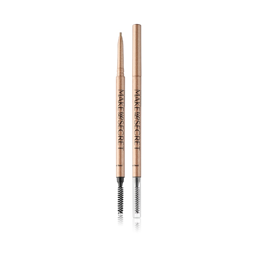 MAKE-UP SECRET Ультратонкий стойкий карандаш для бровей Ultra-Slim Waterproof Browliner – фото 1