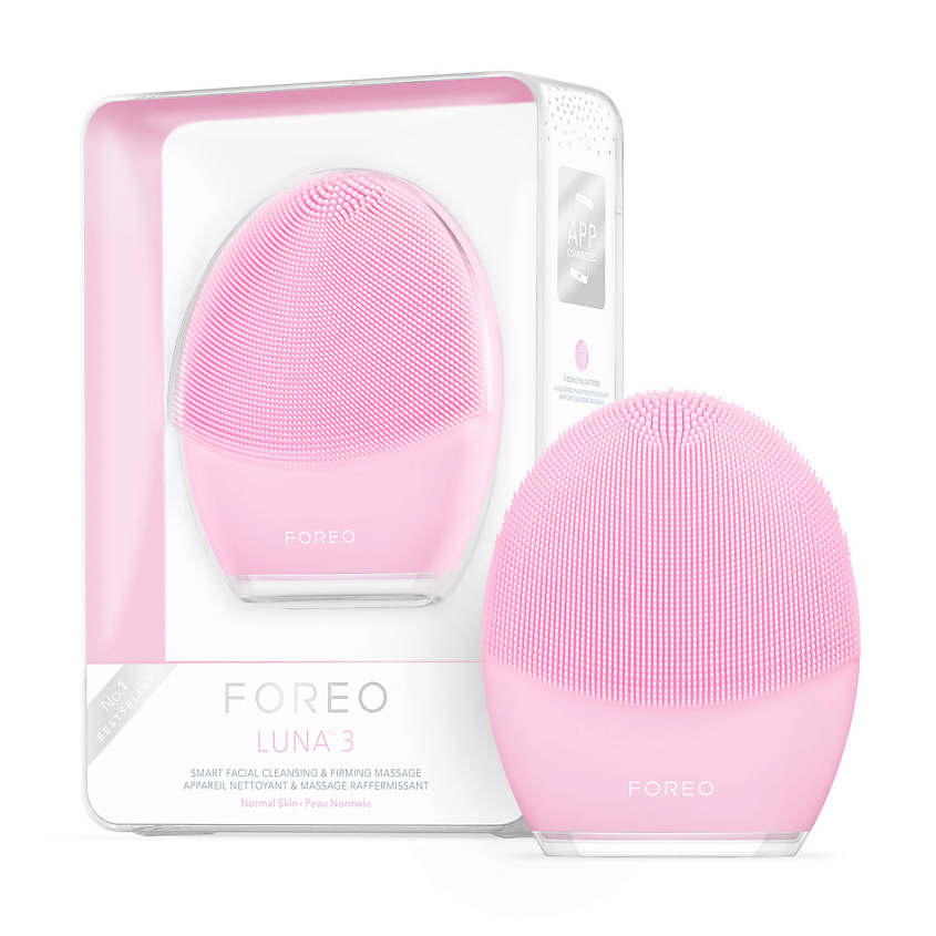 FOREO LUNA 3 Щетка для очищения и массажа лица для нормальной кожи – фото 2
