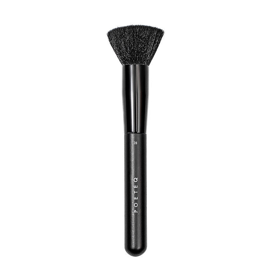 POETEQ Кисть для тональных основ NEW SKIN MAKE UP FOUNDATION BRUSH – фото 1