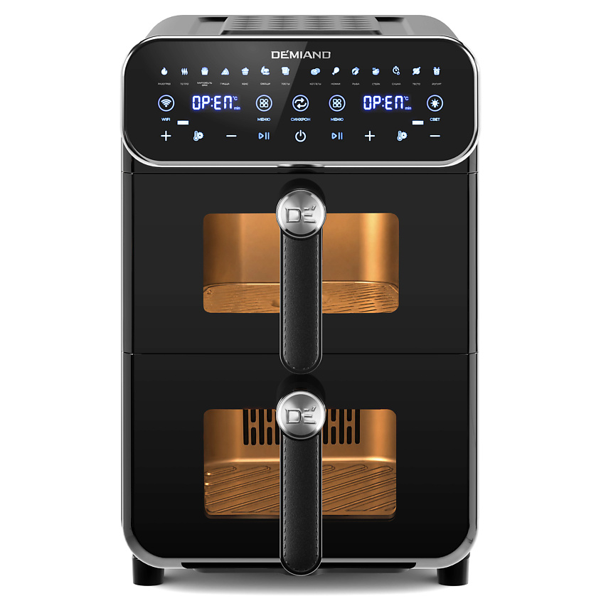 DEMIAND Аэрогриль DUOS DK-2100 с Wi-Fi-управлением – фото 1