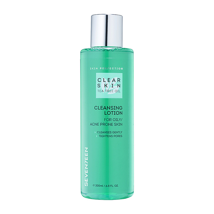 SEVEN7EEN Лосьон для лица очищающий с маслом чайного дерева Clear Skin Cleansing Lotion – фото 2