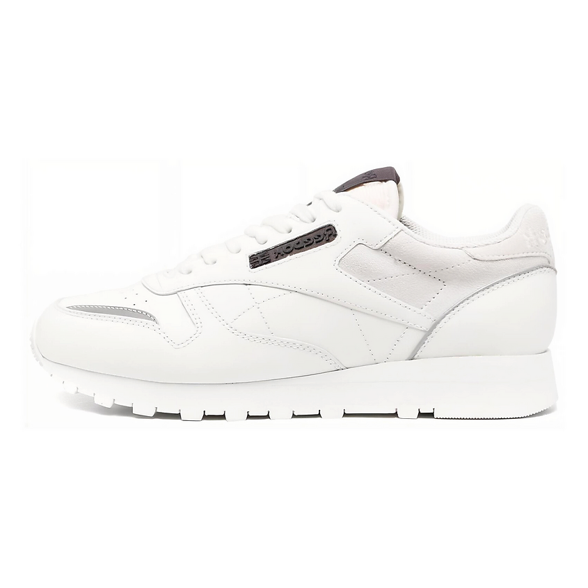 REEBOK Кроссовки Classic Leather 'White Silver' – фото 1