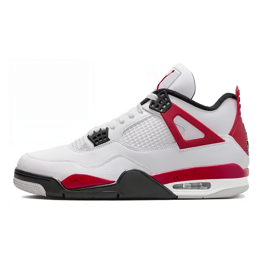 NIKE Кроссовки 4 Retro Red Cement, цвет: Мультиколор, размер: 46 – фото 1