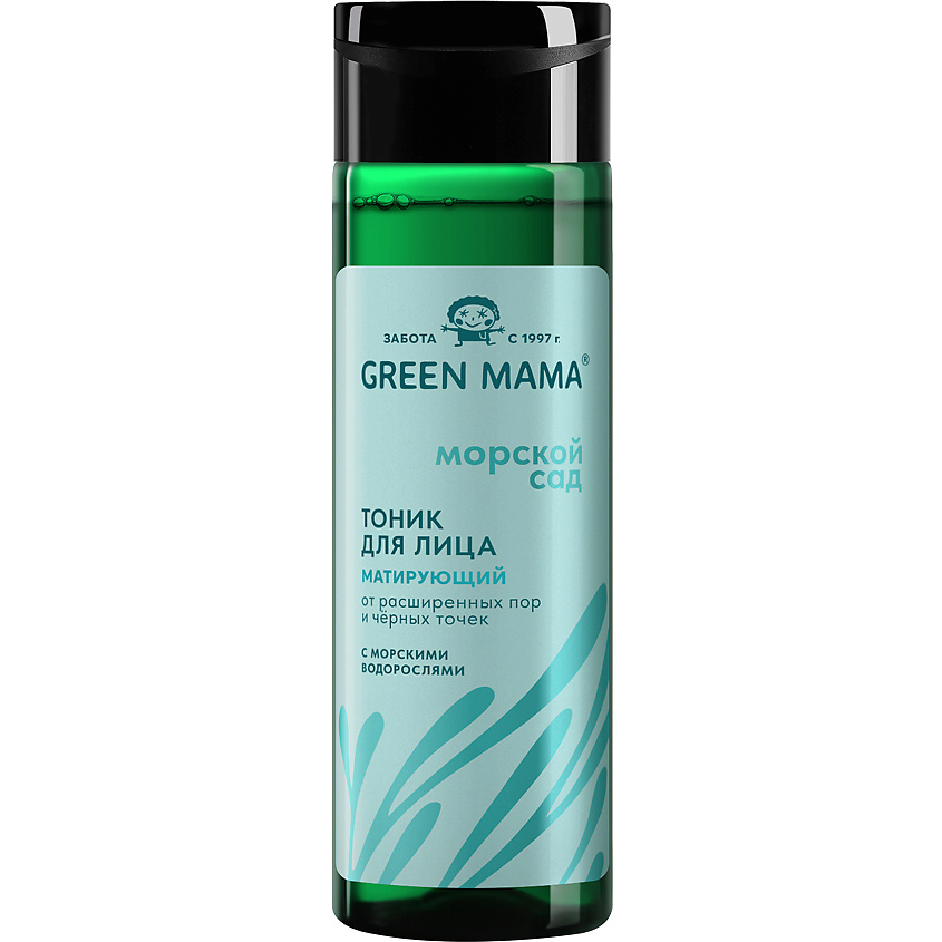GREEN MAMA Матирующий тоник для лица от расширенных пор и черных точек Natural Skin Care – фото 1