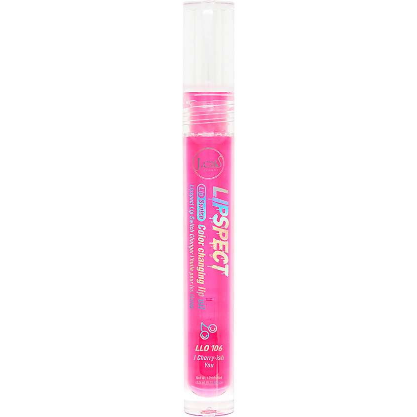 J. CAT BEAUTY Масло для губ меняющее цвет LIPSPECT, № 106, 3,5 мл – фото 1