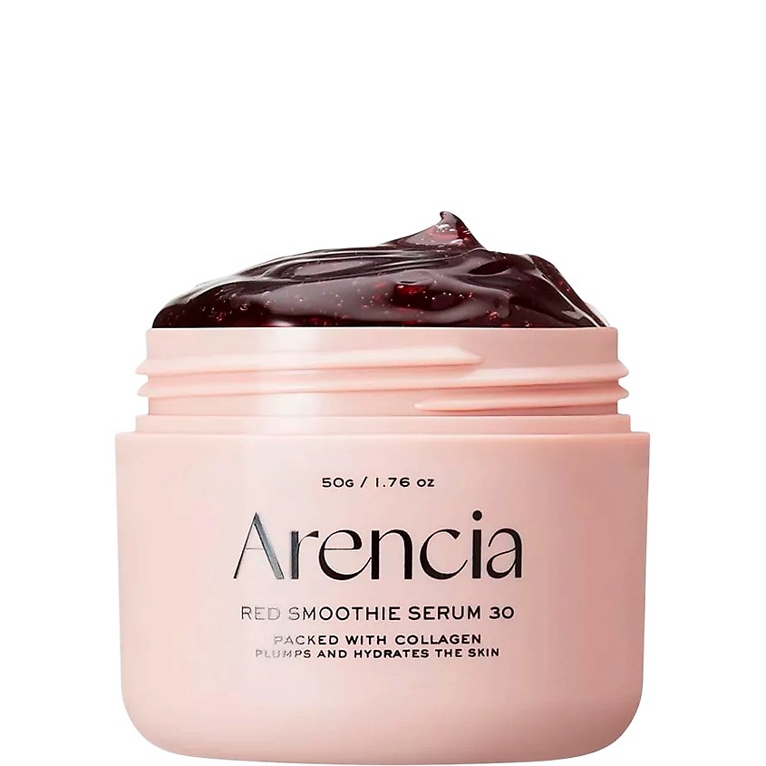 ARENCIA Сыворотка для лица интенсивная укрепляющая с коллагеном Fresh Red Smoothie – фото 2