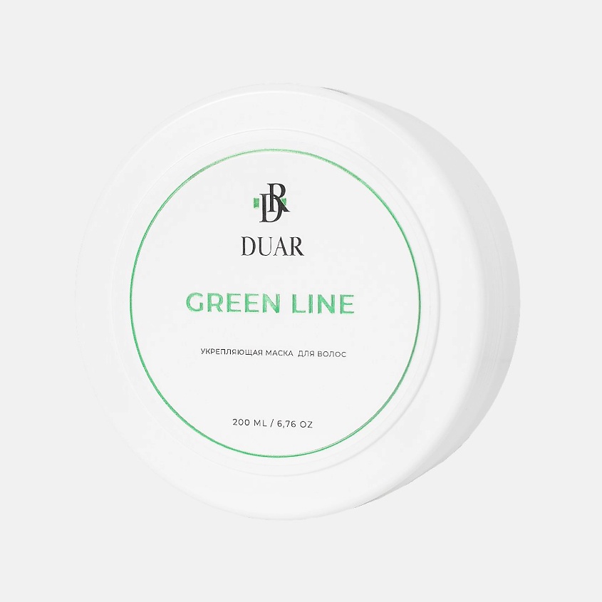 DUAR Укрепляющая маска для ослабленных и поврежденных волос Green Line – фото 1