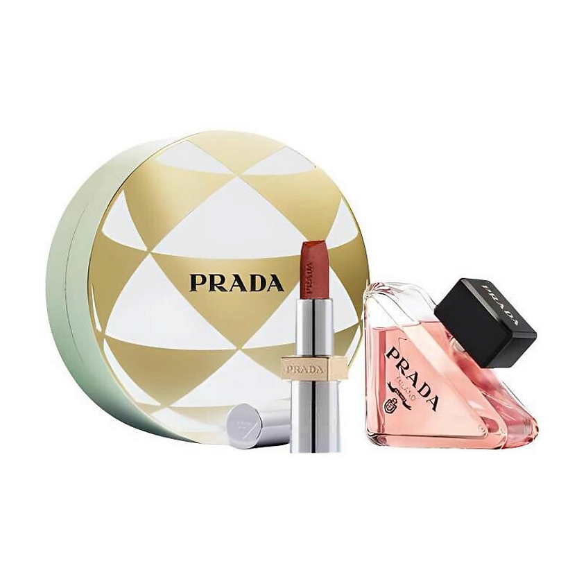 PRADA Подарочный набор Paradoxe +Помада Hyper Matte+Коробка – фото 1