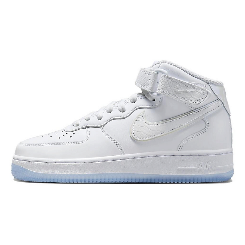 NIKE Кроссовки Air Force 1 Mid White Snakeskin Ice – фото 1