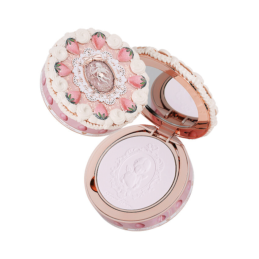 FLOWER KNOWS Компактная пудра Strawberry Cupid Collection Pressed Powder – фото 1