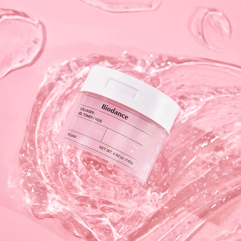BIODANCE Collagen Gel Toner Pads Увлажняющие гелевые тонер-пэды для лица с коллагеном – фото 4