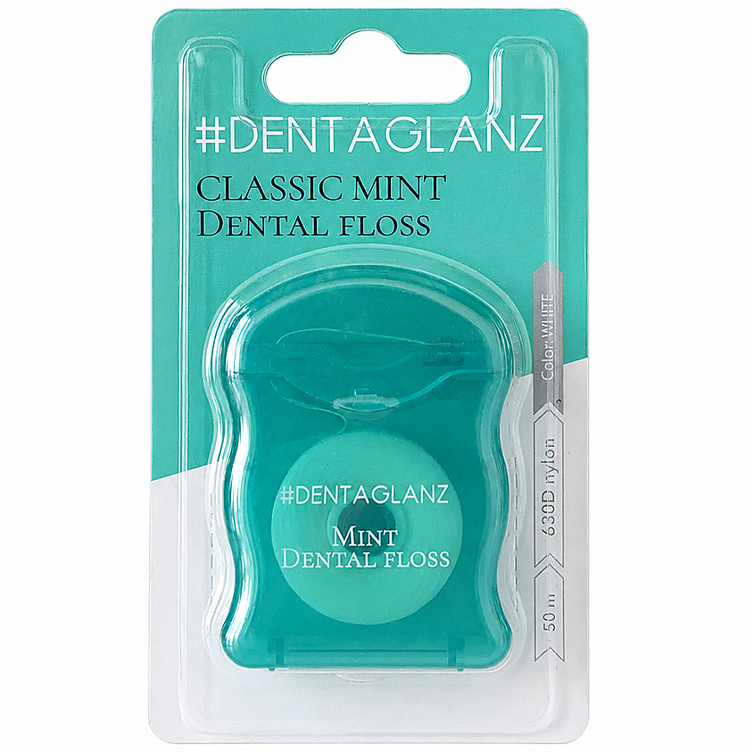 #DENTAGLANZ Зубная нить Classic Mint – фото 2