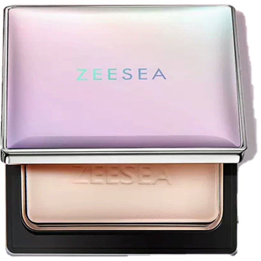 ZEESEA Пудра компактная для жирной, комбинированной и нормальной кожи Refreshing silky powder – фото 1