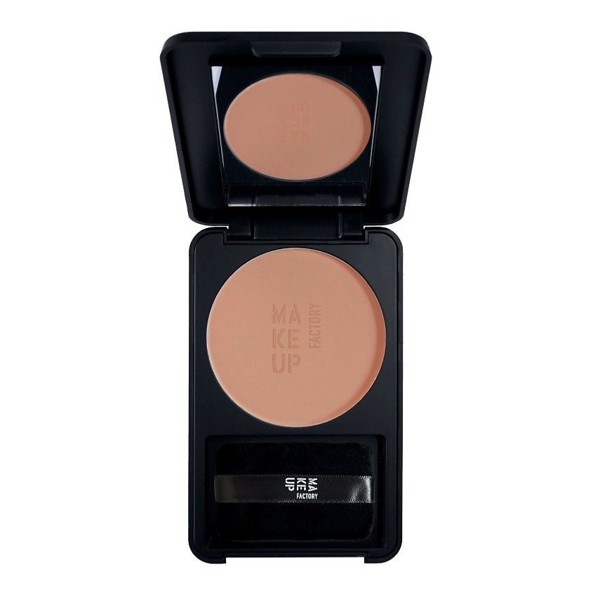 MAKE UP FACTORY Пудра-основа для лица минеральная компактная Mineral Compact Powder Foundation – фото 1