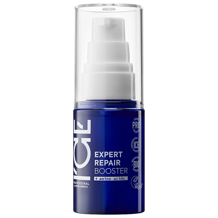 ICE BY NATURA SIBERICA Бустер-концентрат для экспертного восстановления волос Expert Repair Booster – фото 1