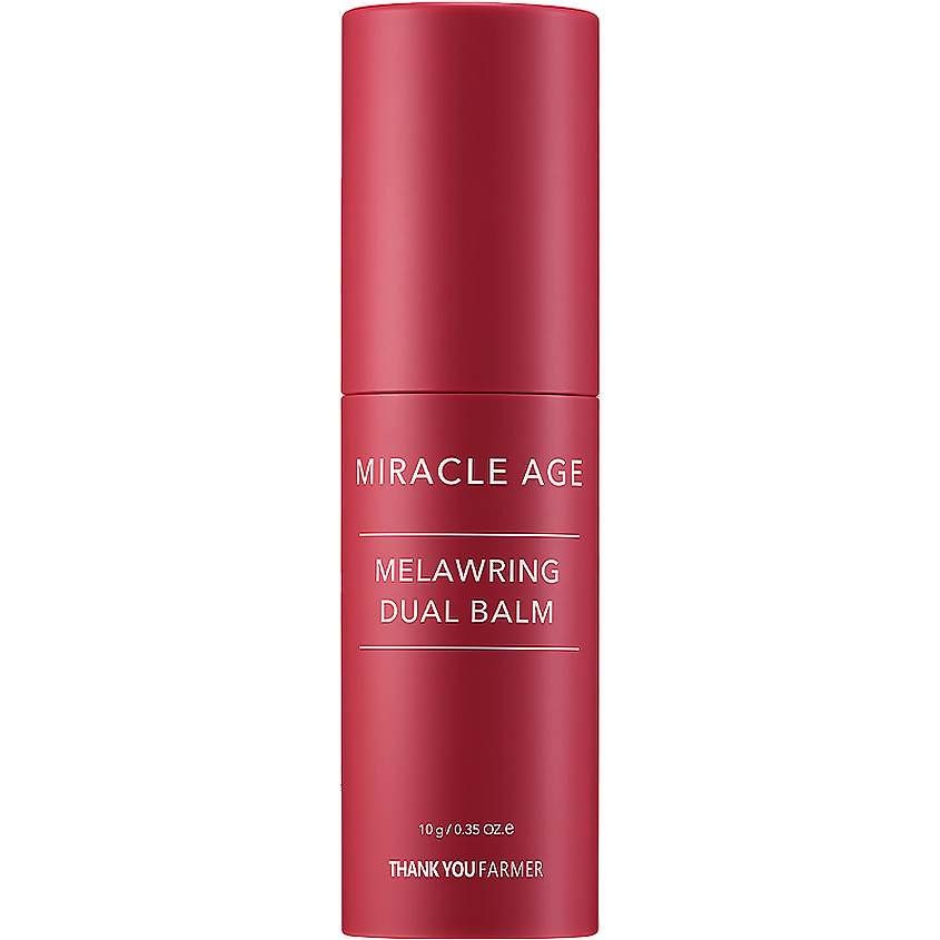 THANK YOU FARMER Бальзам-стик для лица увлажняющий антивозрастной Miracle Age Melawring Dual Balm – фото 1