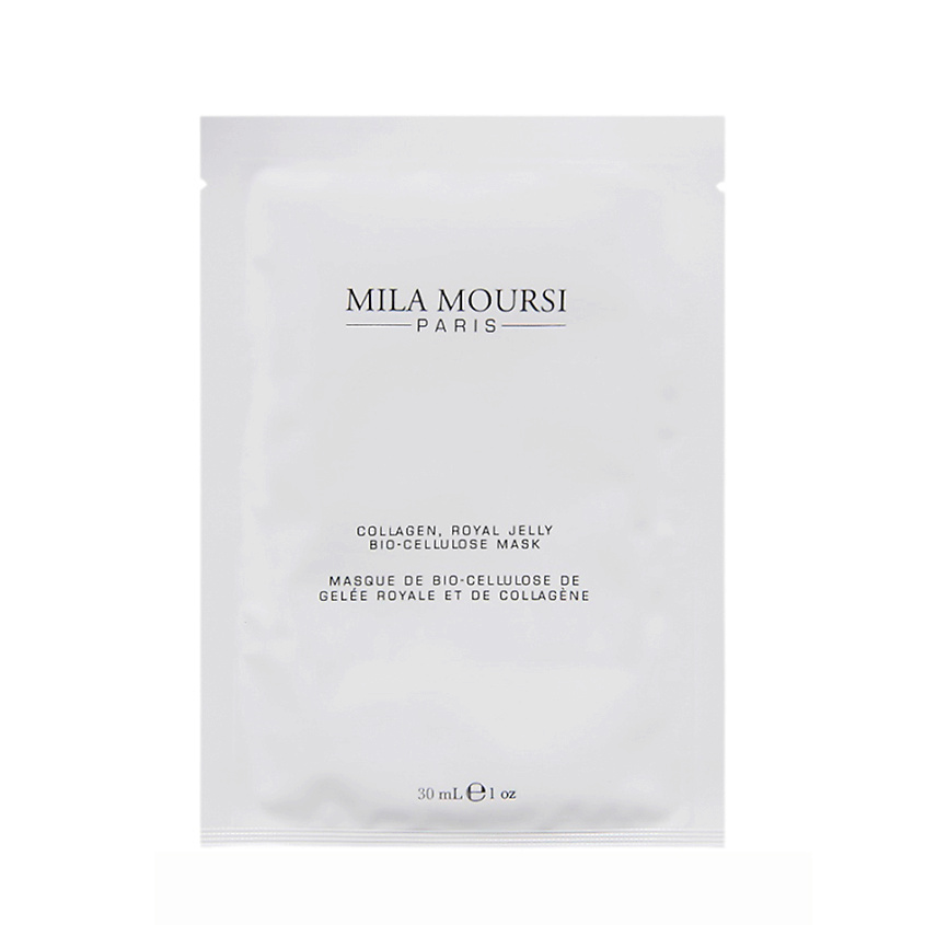 MILA MOURSI Коллагеновая лифтинг маска Collagen Royal Jelly Bio-Cellulose Mask – фото 2