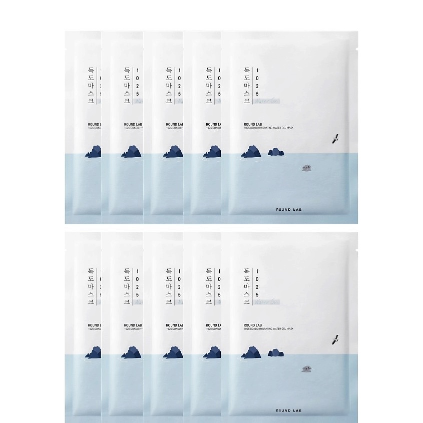 ROUND LAB ROUND LAB Ультратонкая маска для глубокого увлажнения 1025 Dokdo Hydrating Water Gel Mask – фото 1