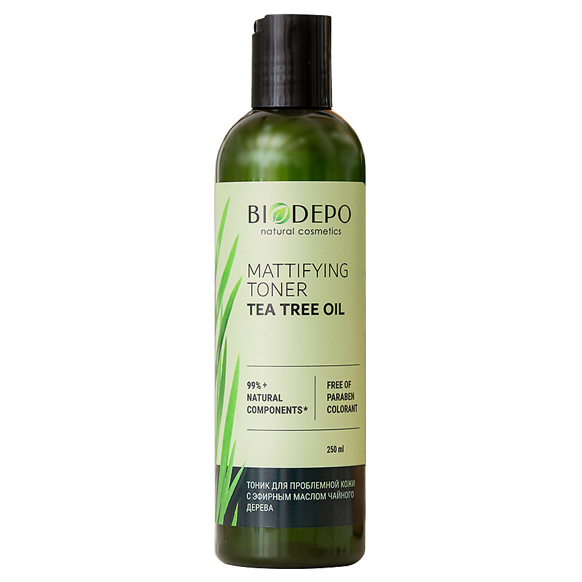 BIODEPO Тоник для лица для проблемной кожи с эфирными маслами чайного дерева Tea Tree Oil – фото 1