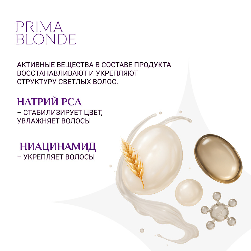 ESTEL Блеск-бальзам для светлых волос PRIMA BLONDE – фото 3