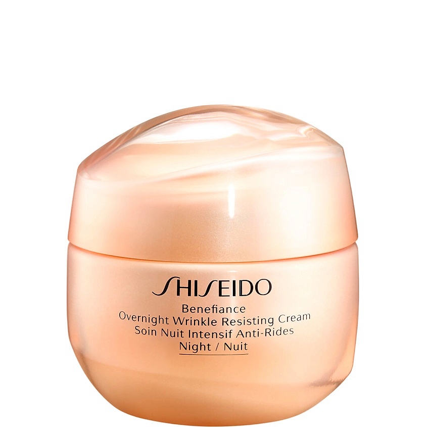 SHISEIDO Ночной крем, разглаживающий морщины Benefiance – фото 1