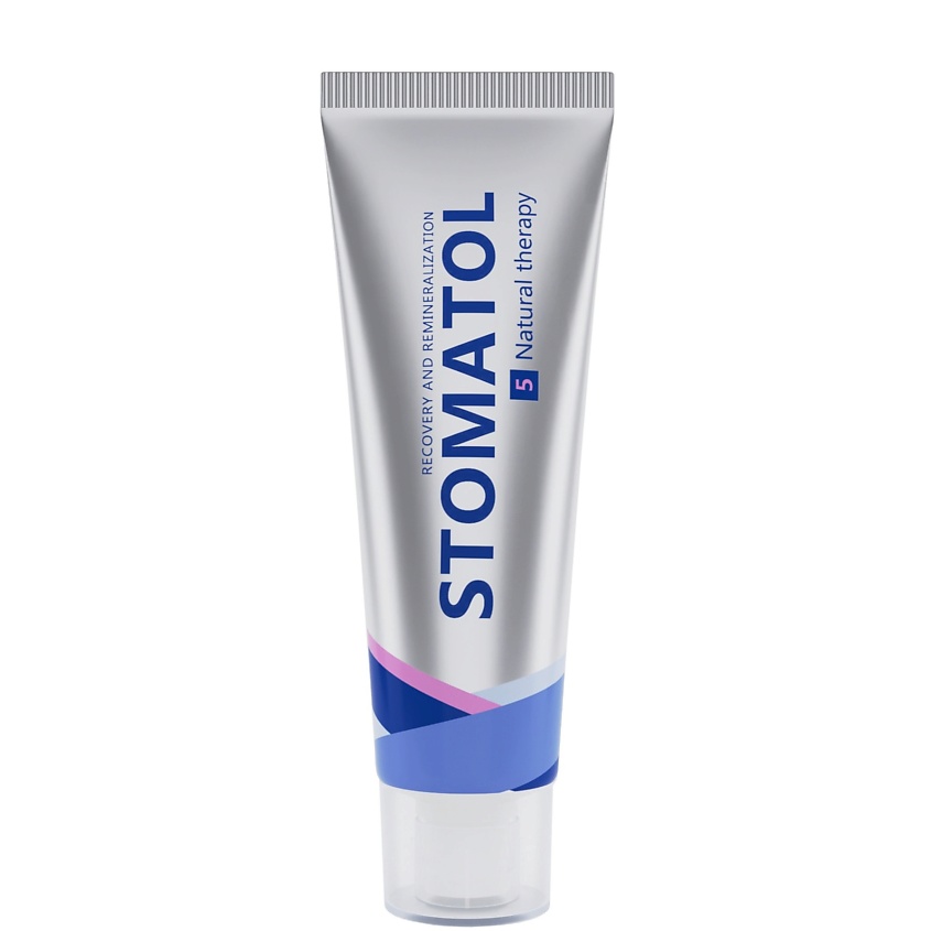 STOMATOL Natural Therapy зубная паста бережное отбеливание  с гидролатом и гиалуроновой кислотой – фото 1