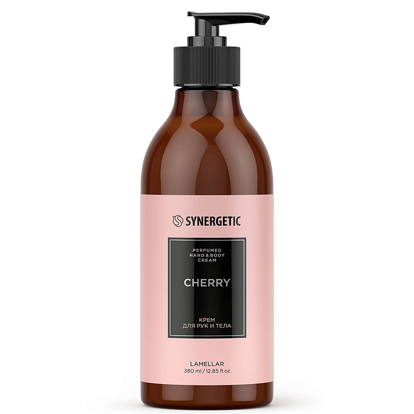 SYNERGETIC Парфюмированный крем для рук и тела cherry/вишня – фото 1
