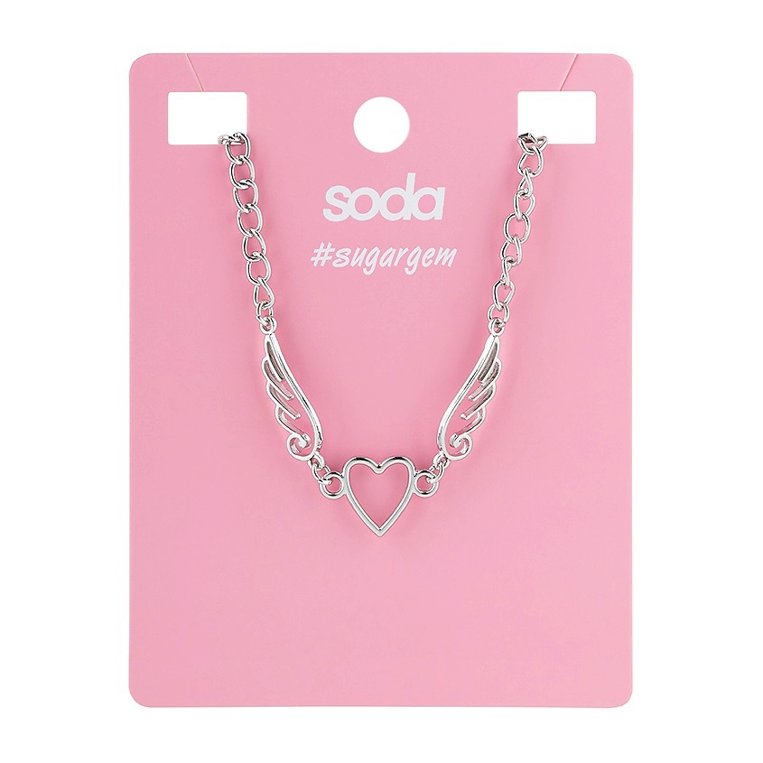 SODA Ожерелье CHAIN HEART #sugargem – фото 2