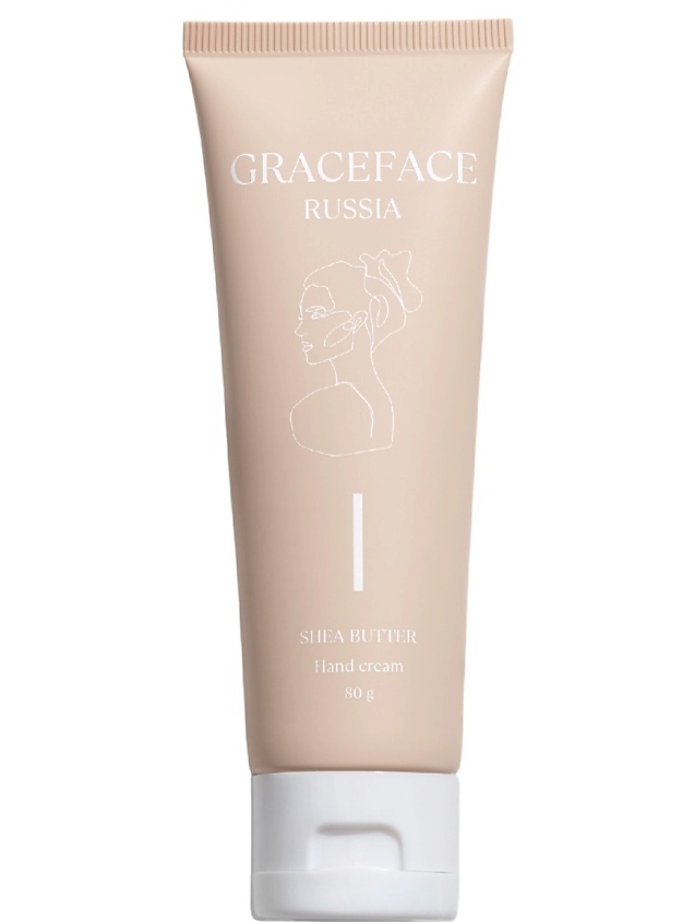 GRACE FACE Увлажняющий крем для рук и тела с маслом ши, питательный от сухости – фото 1