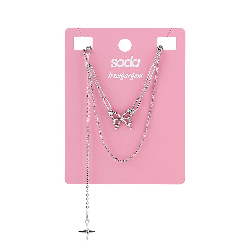 SODA Ожерелье BUTTERFLY #sugargem – фото 2