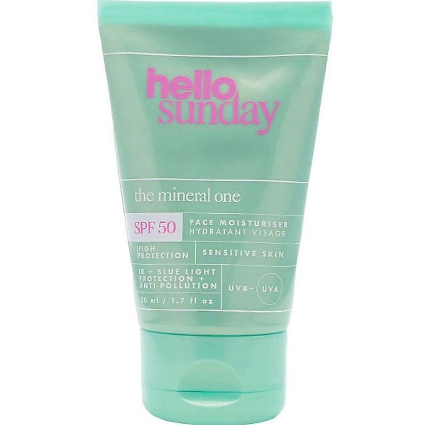HELLO SUNDAY Крем для лица минеральный SPF 50 The Mineral One Face Moisturiser – фото 1
